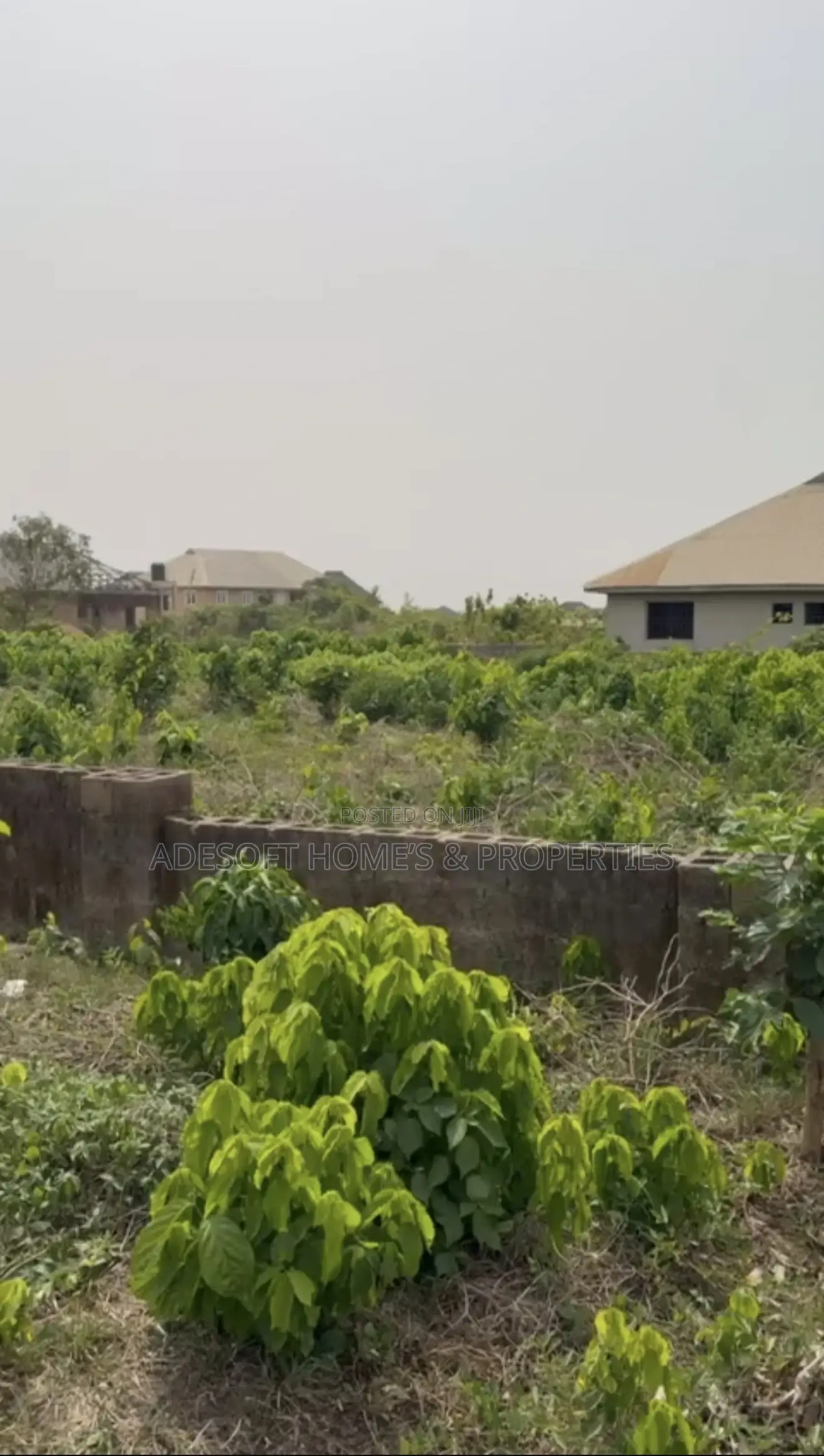 A Low Fenced With Gate 645 SQM Plot of Land at Olorunda.