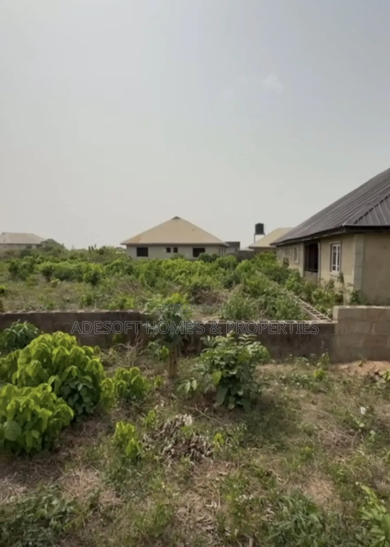 A Low Fenced With Gate 645 SQM Plot of Land at Olorunda.