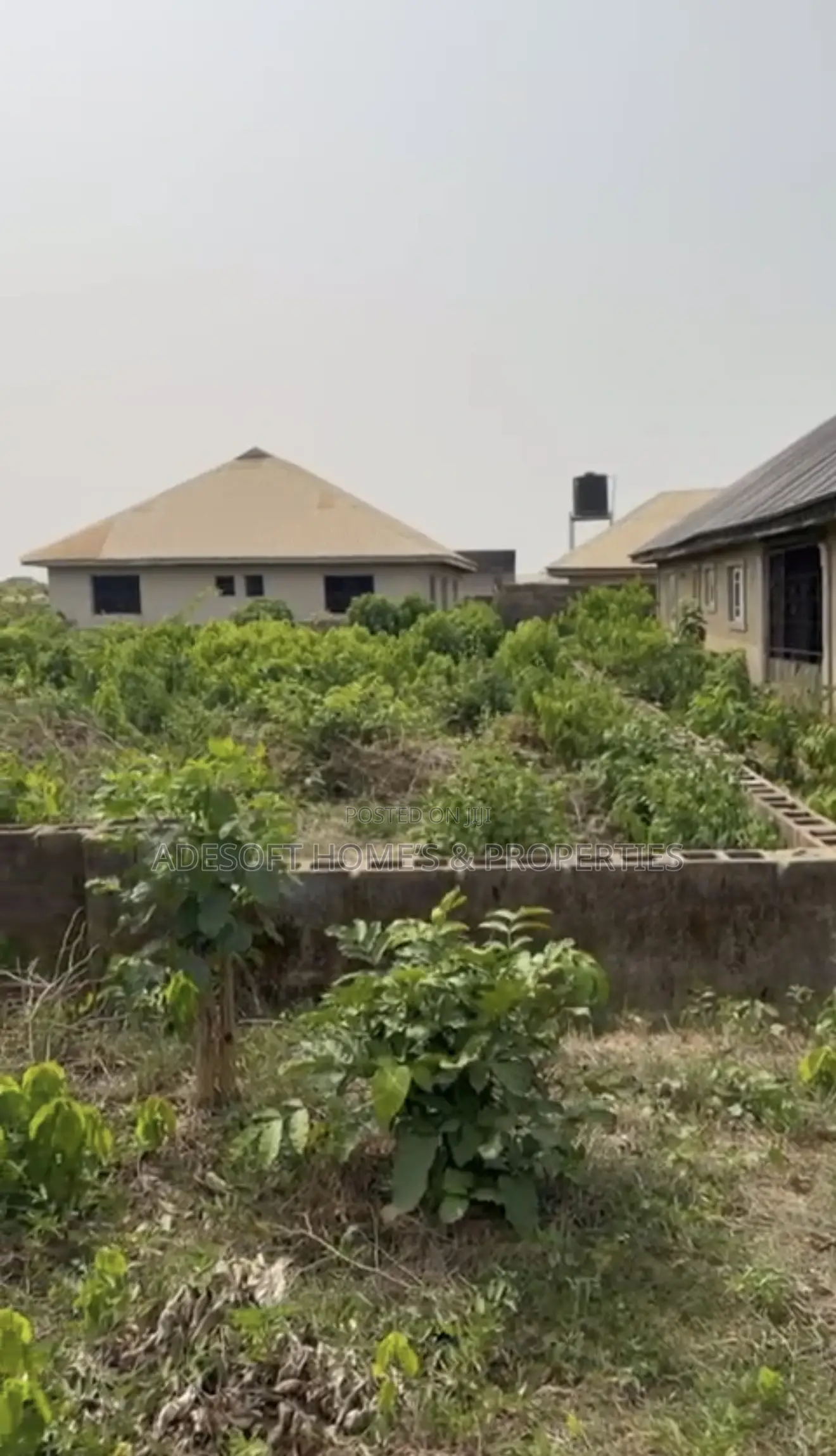 A Low Fenced With Gate 645 SQM Plot of Land at Olorunda.