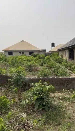 A Low Fenced With Gate 645 SQM Plot of Land at Olorunda.