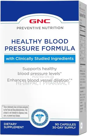 GNC Healthy Blood Pressure Formula X90 Capsules