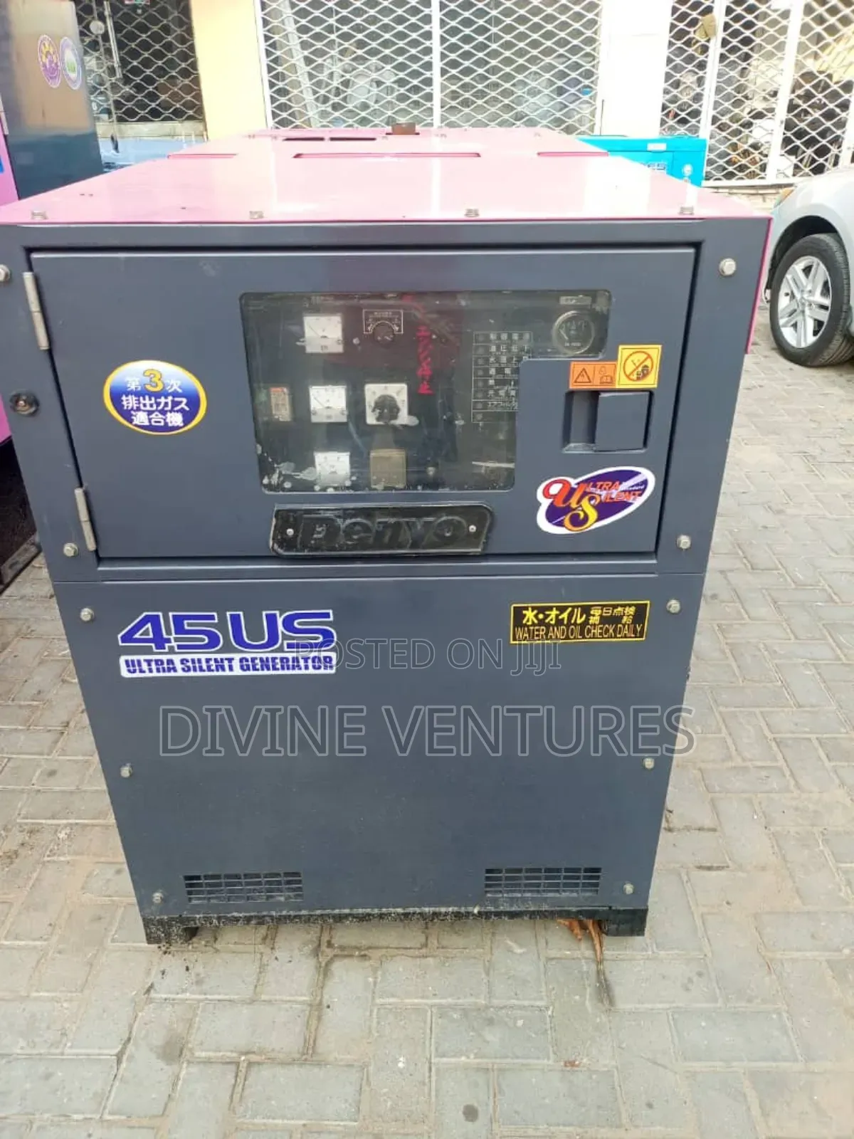 45kvas Denyo Japan Used Soundproof Generator