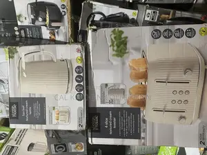 George Home Kettle 4-Slice Texture Cream Pop-Up Toaster Set