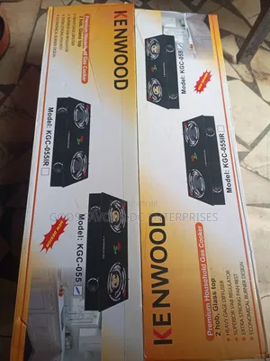 Kenwood Two Burner Gas, Glass