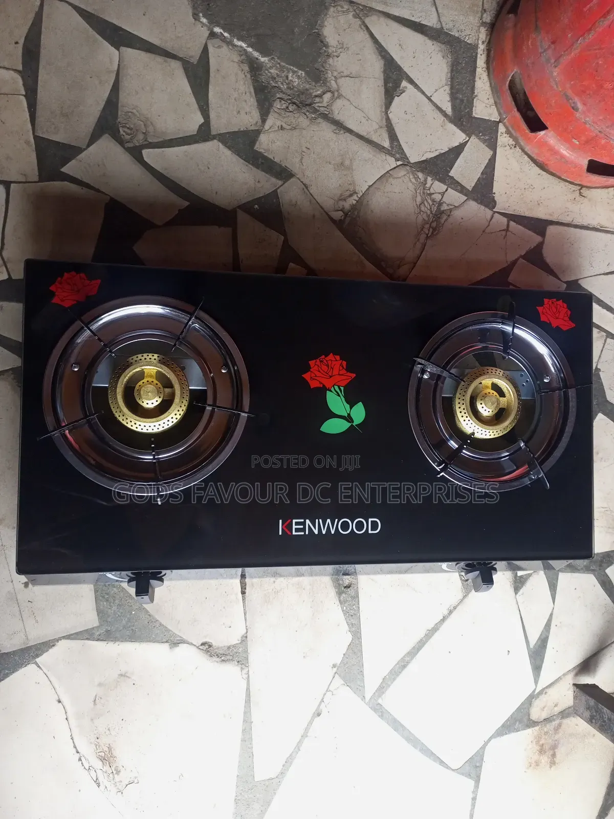 Kenwood Two Burner Gas, Glass