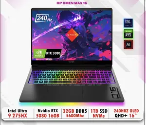 New Laptop HP Omen Max 16 32GB Intel Core Ultra 9 SSD 1T