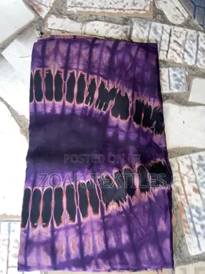 Adire Silk Fabric
