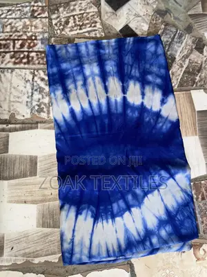 Adire Silk Fabric
