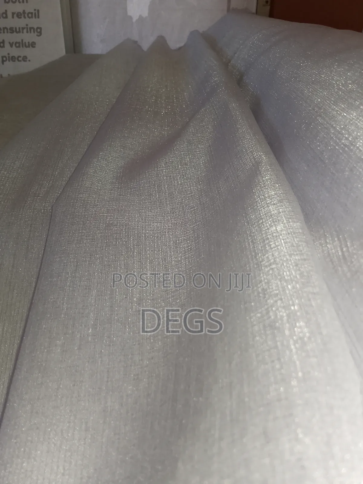 White Garment Fabric - Eagle Tex.