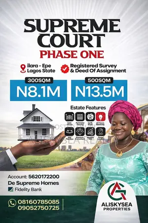 Land for Sale – Epe (Beside Augustine University, Ilara-Epe)
