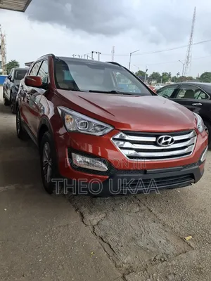 Hyundai Santa Fe Limited 4dr SUV (3.3L 6cyl 6A) 2015 Orange