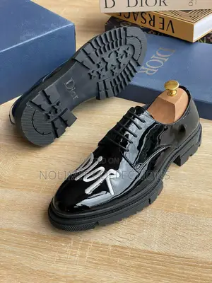 Dior Patent Leather Classy Derby Shoe