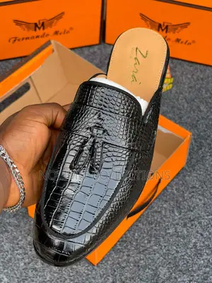 Fernando Melo Leather Half Shoes