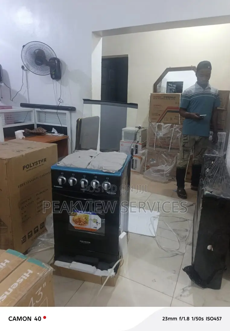 Polystar 4 Burner 50x50 Cooking Unit With Oven don siyarwa - PEAKVIEW ...