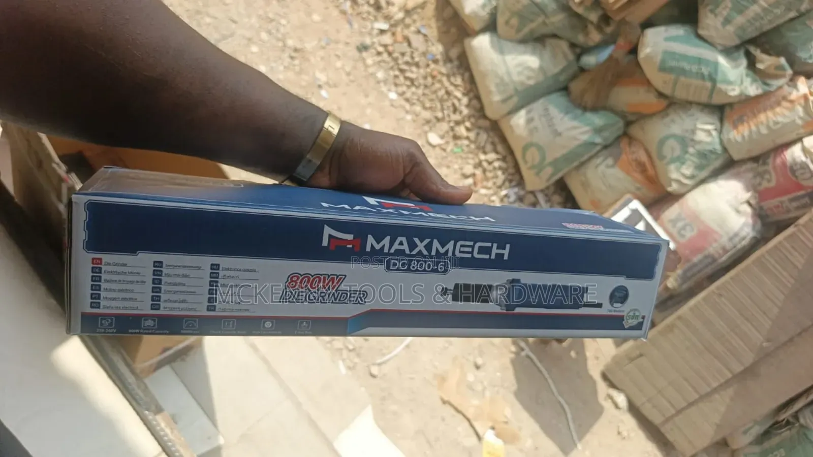 Maxmech Dc 800-6 Die Grinder (800w