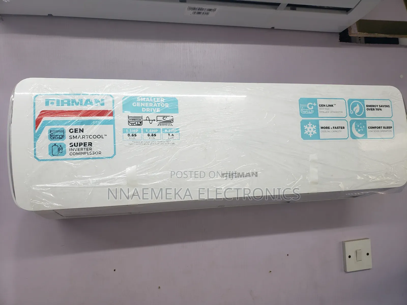 Firman 1hp Inverter Plit Ac