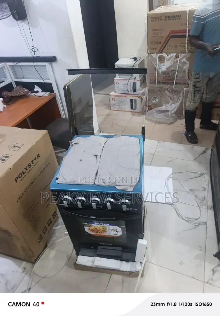 4 Burner Polystar Gas Range 50x50 Format