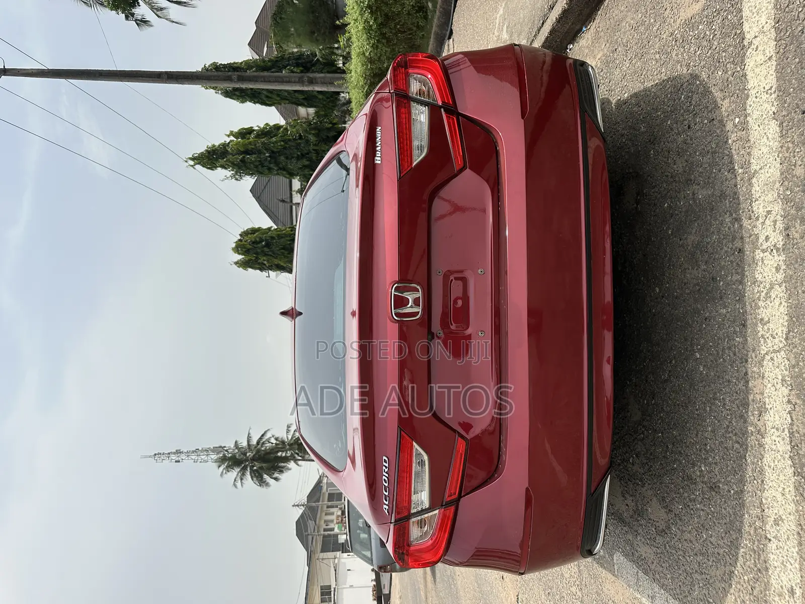 Honda Accord 2021 Red
