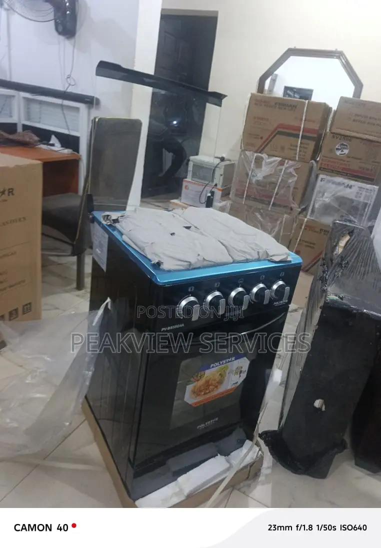 50x50 Polystar Gas Cooker With Baking Oven