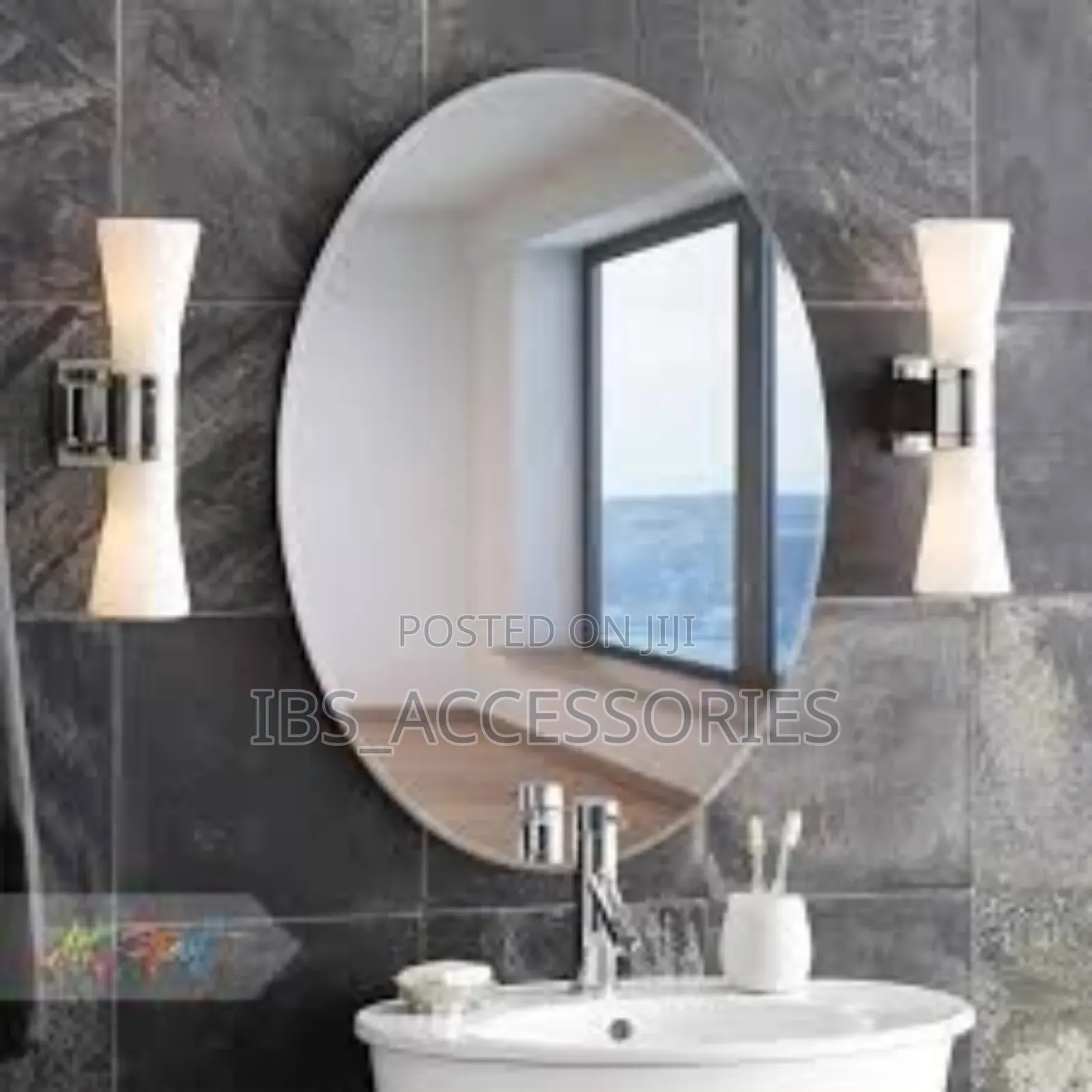 Self Adhesive Wall Mirror 40cm by 60cm