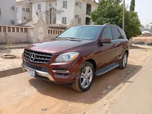 Mercedes-Benz M Class 2014 Red