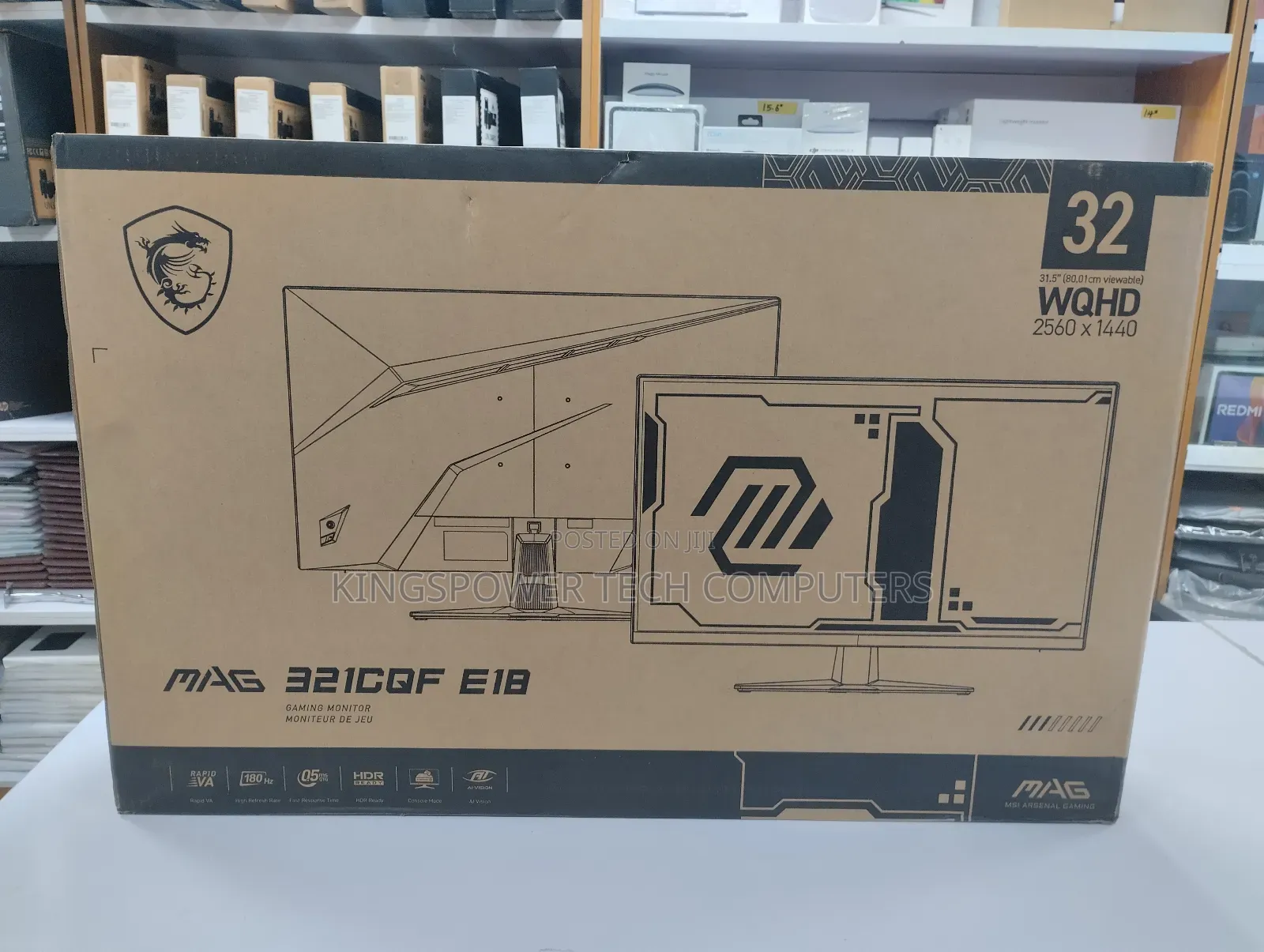 Msi Curved QHD 180hz Gaming Monitor – Premium Gaming Display