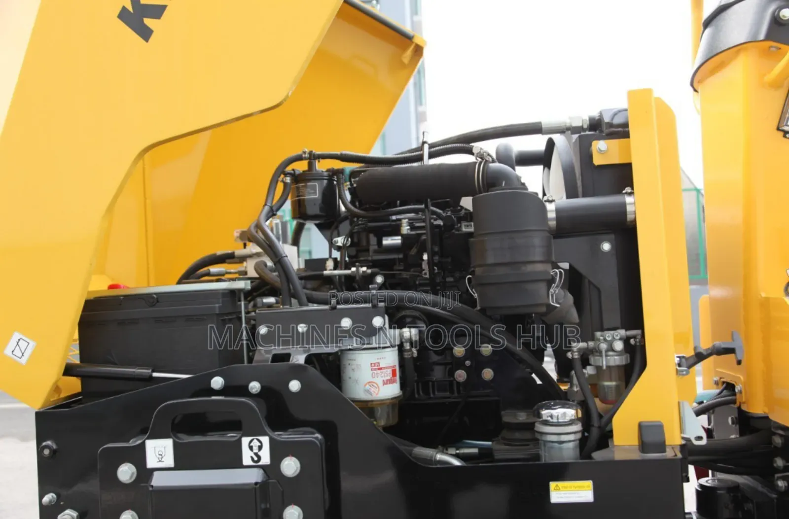 Kd02 Ride-on Double Drum Vibratory Roller 2 Tons