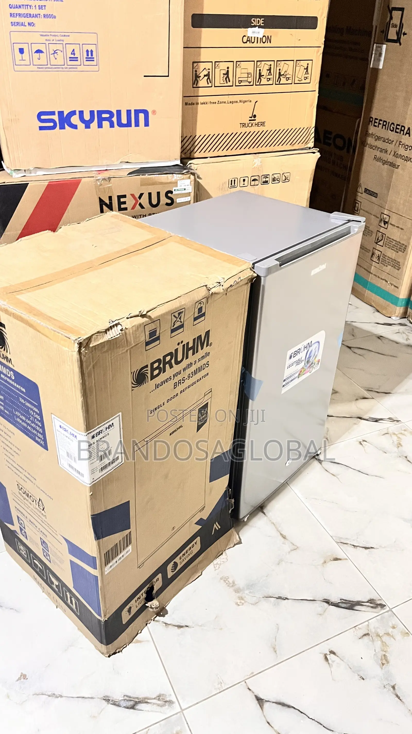 Bruhm 90l Single Door Refrigerator Brs93mmds