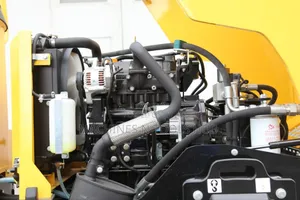 Kd02 Ride-on Double Drum Vibratory Roller 2 Tons