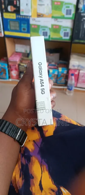 New Samsung Galaxy A54 5G 256 GB Yellow