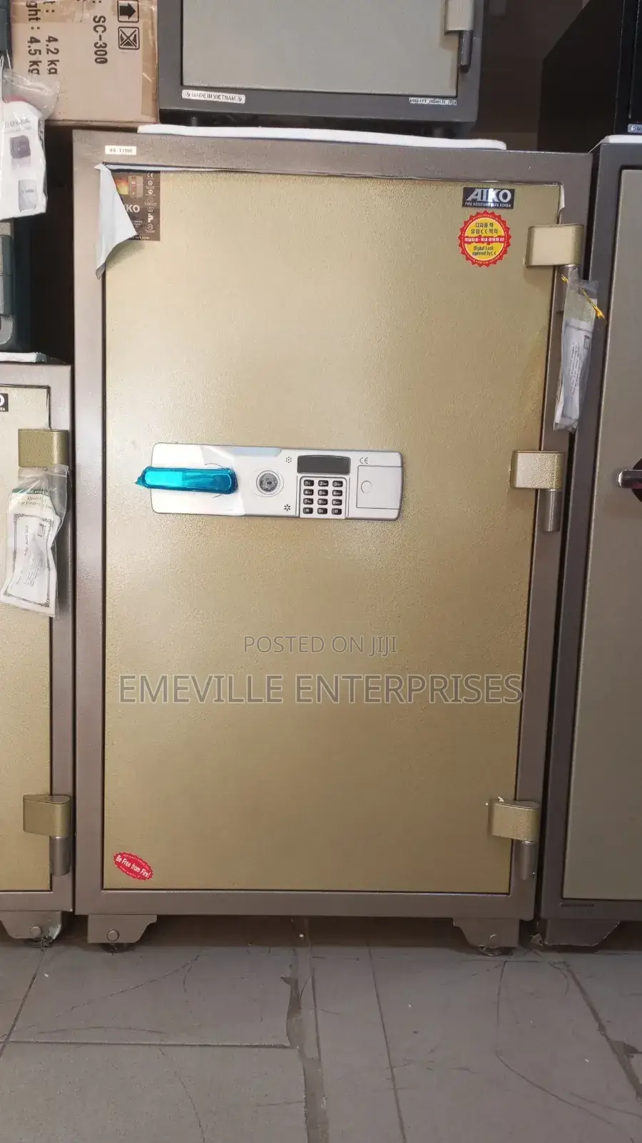 Aiko Fireproof Safe As340kg
