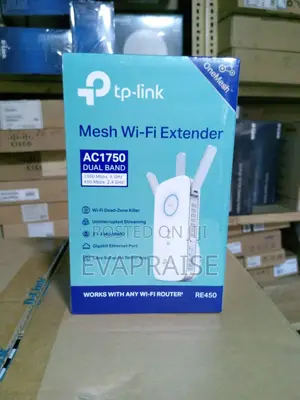 Tp Link Ac 1750 Dual Band Mesh Wifi Extender Re450