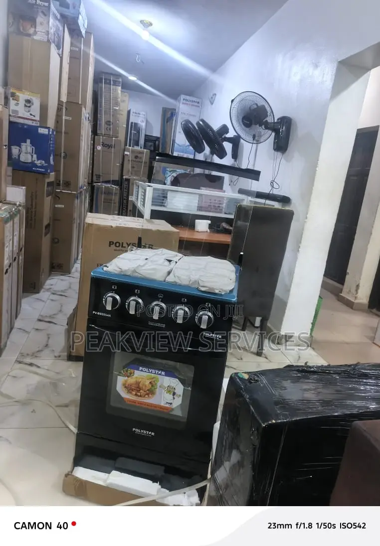 Polystar 50x50 Gas Kitchen Cooker Unit