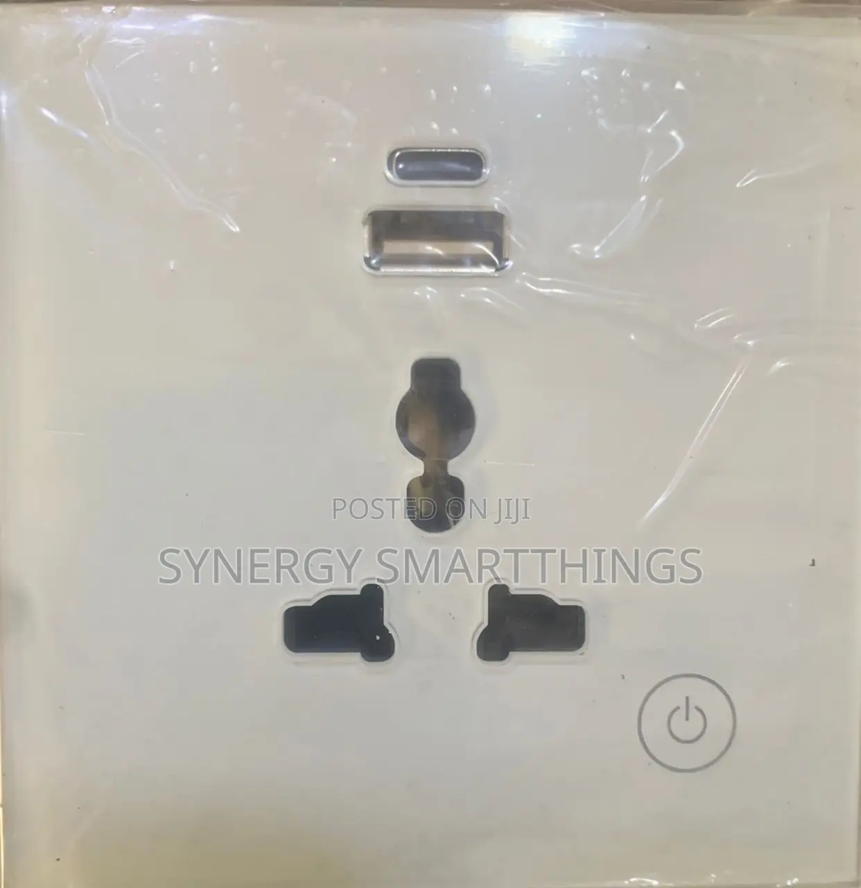 Tuya Zigbee Smart Single Socket Black and White Color