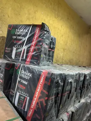12v/250ah Sahara Energy Tall Tubular Battery
