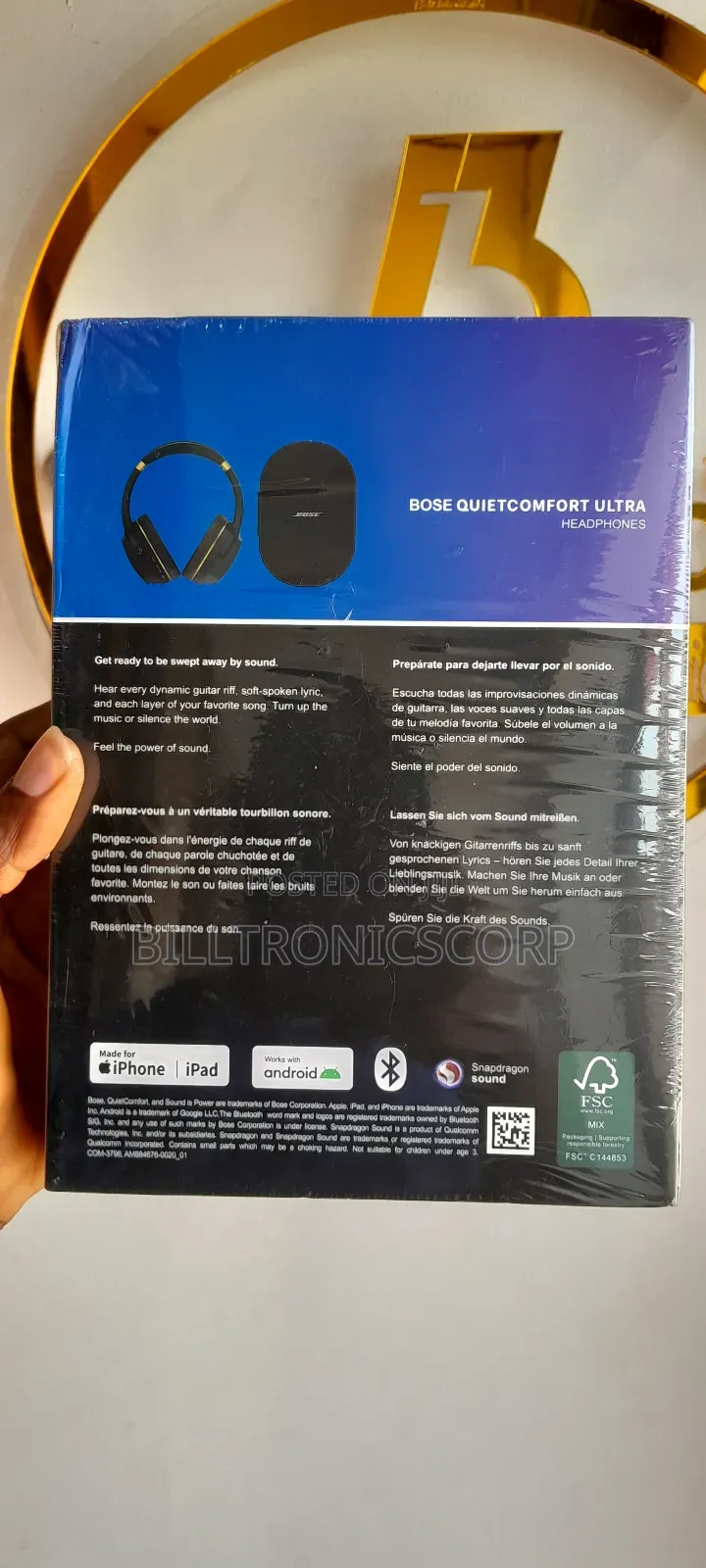Bose Quiet Comfort Ultra Headset