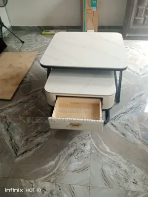Center Table White Colour