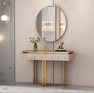 Console and Mirror Set – Perfect for Entryway, Bedroom or Office