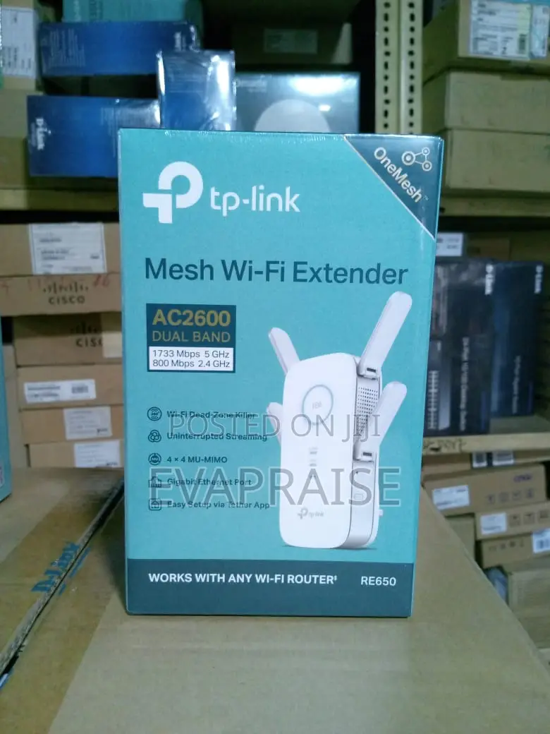 Tp Link Ac2600 Dual Band Mesh Wifi Extender Re650