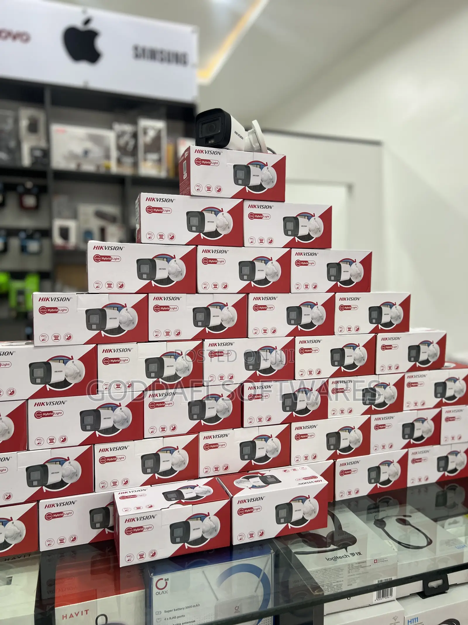 Hikvision Outdoor Analogue Camera With Audio | Goddafi