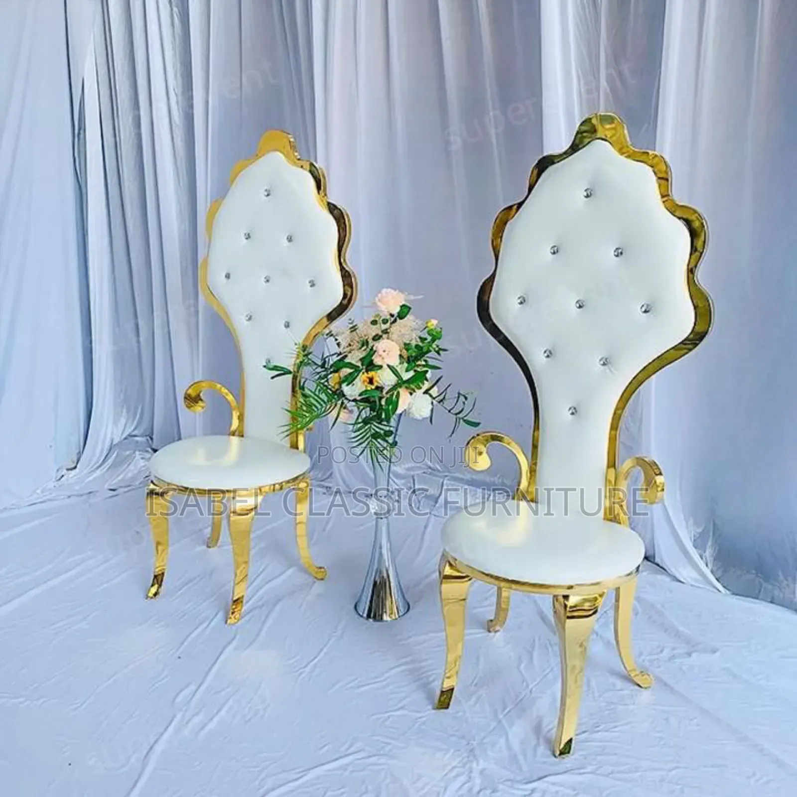 Vip Couples Event Chairs Available Now