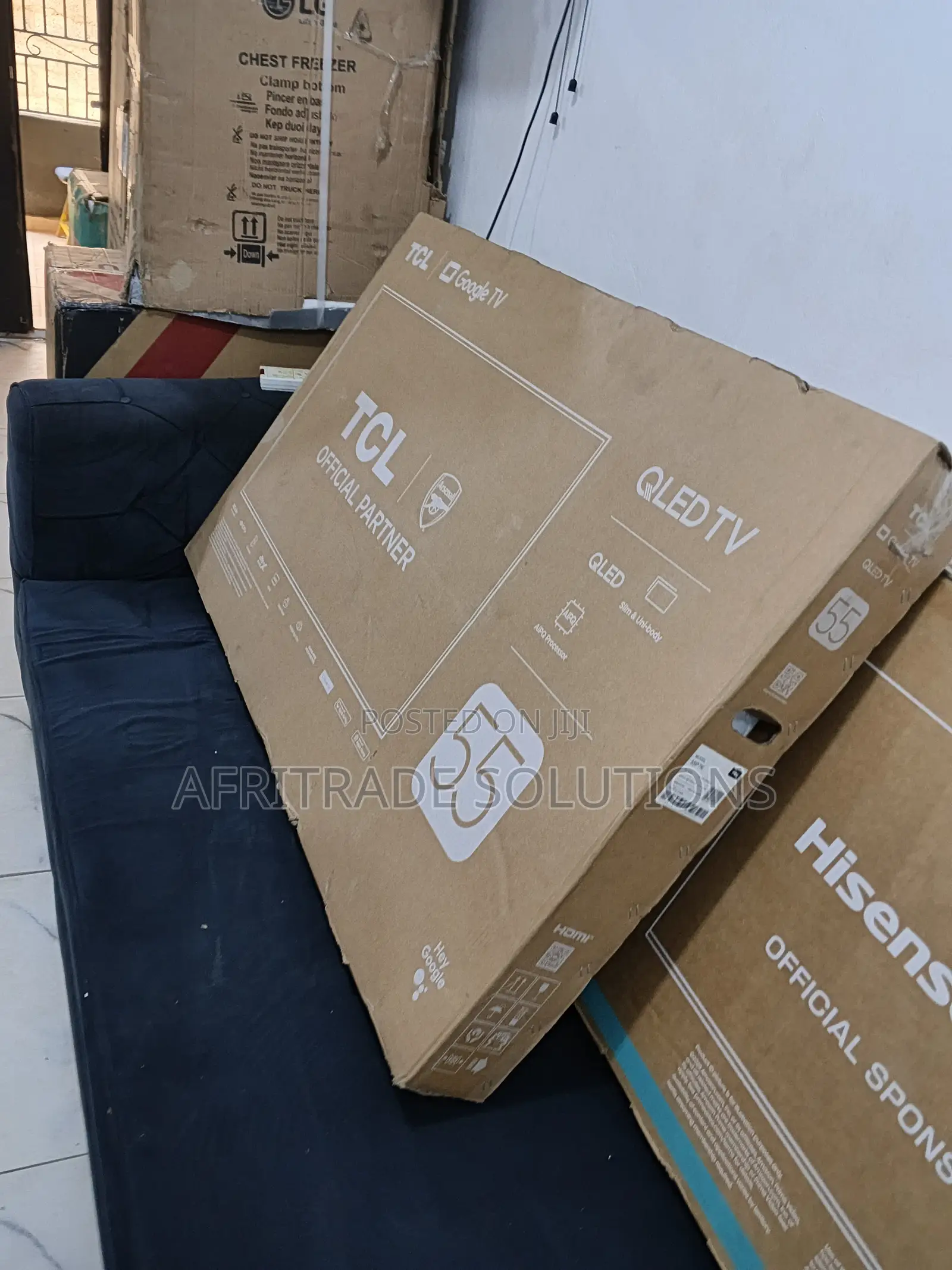 Tcl 55-inch Qled Smart Tv – Streaming Ready