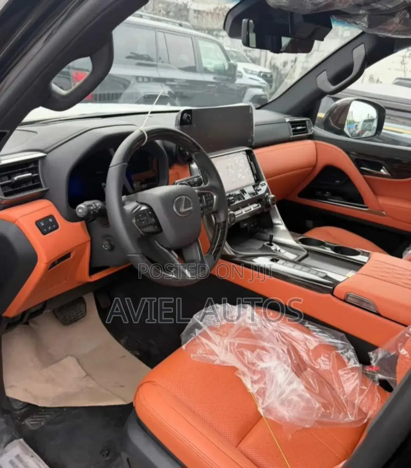 New Lexus LX 500d 2025 Black