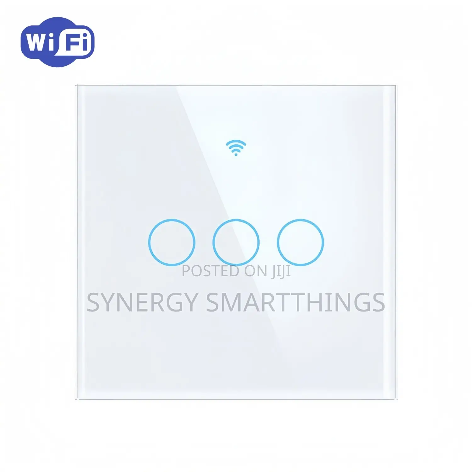 Tuya Wi-Fi 3 Gang Smart Switch White Color