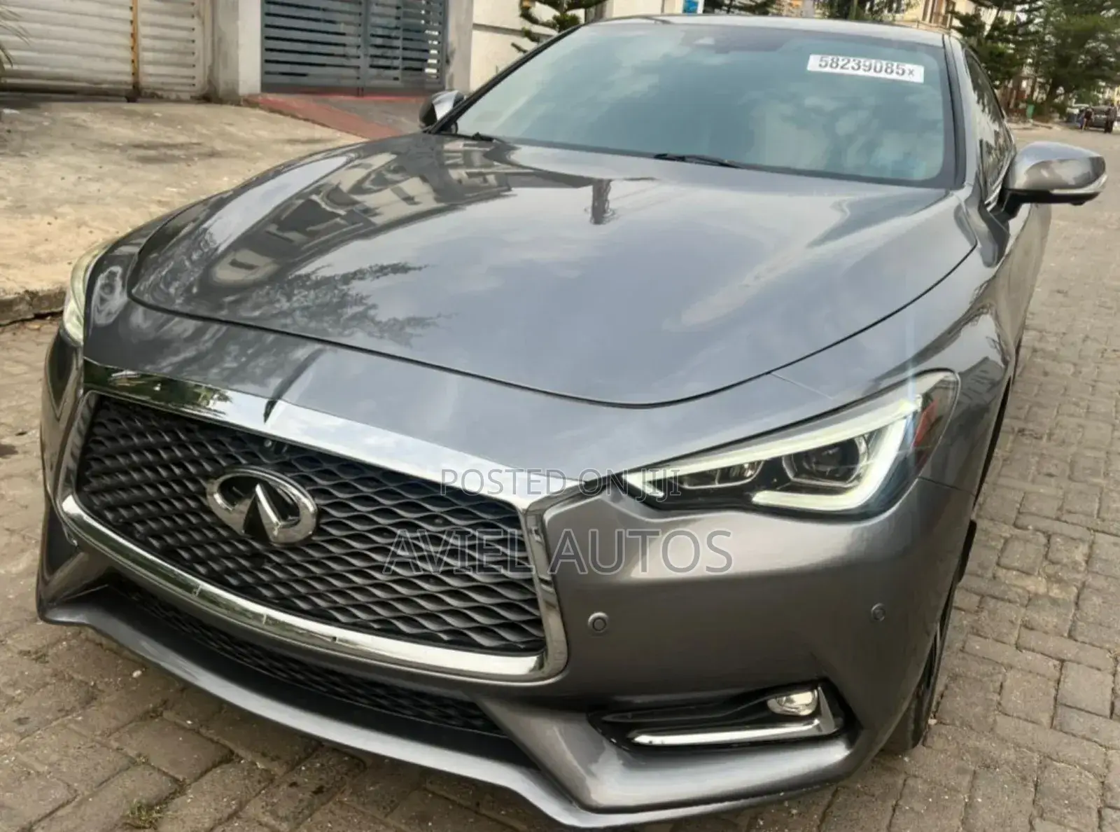 Infiniti Q60 2017 Gray