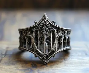 1pc Creative Classical Gothic Retro Ring Fashion Creative