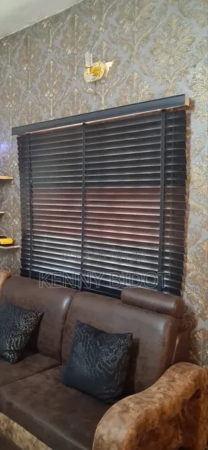 2 Units Fairly Used Wooden Window Blinds