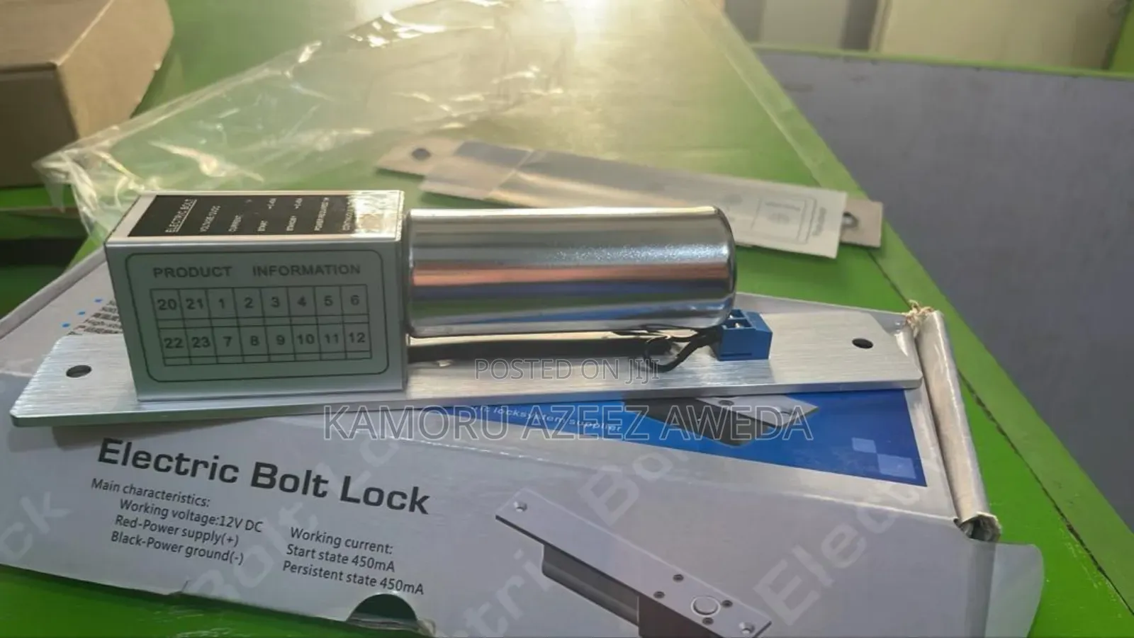 Magnetic Lock for Accessories Control