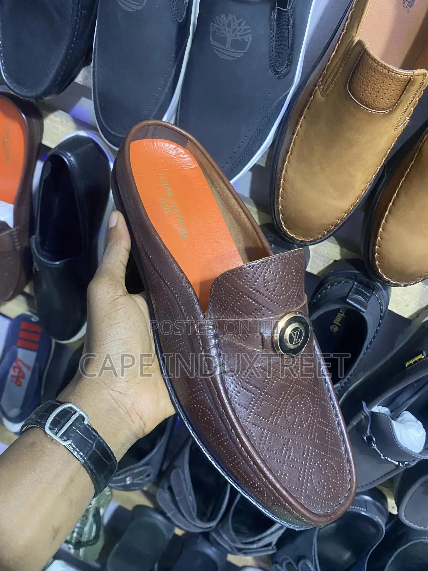 Genuine Leather Stylish Half Shoe