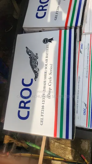 210ah Croc Drycell Battery